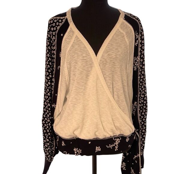 Free People Auxton Wrap Around L/S Thermal Top - Picture 1 of 12
